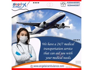 India Leading Air Ambulance Service in Mumbai Confers by Angel