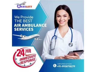 Call for Quickest Air Ambulance in Guwahati by Medilift at a Reasonable Cost