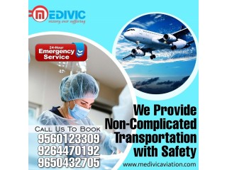 Pick Your Superior Air Ambulance Service in Hyderabad by Medivic