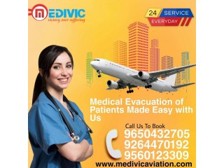 Hire Special Care by Medivic Air Ambulance in Patna at Low Fare