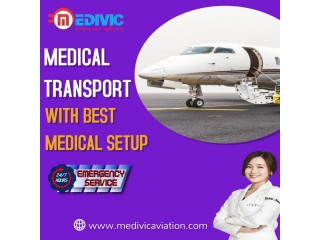 Take Highly Top ICU Emergency Air Ambulance in Nagpur by Medivic at a Realistic Price