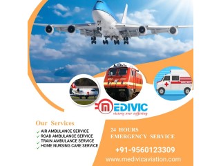 Get Cost-Effective Shifting by Medivic Air Ambulance Service in Dibrugarh