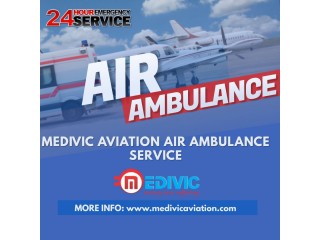 The Advanced ICU Setup 24  Hours Available in Medivic Aviation Air Ambulance Service in Gaya for Shifting