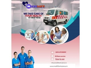 Ambulance Service in Jamshedpur with All Amenities by Medilift