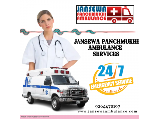 Jansewa Panchmukhi Ambulance Service in Janakpuri | Low Priced Relocation Packages