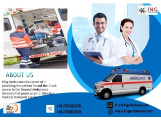 Use King   Ambulance Service in Mokama - Patient Transport Vehicle
