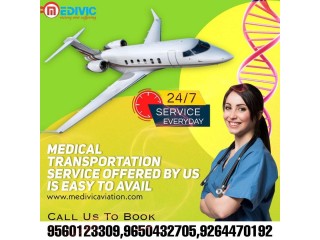 Select Super-Effective ICU Air Ambulance Service in Patna by Medivic