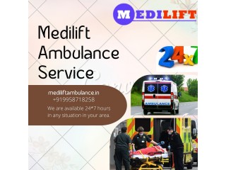 Medilift Ambulance Service in Delhi  Timely Transport
