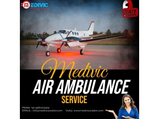 Get the Non-Complication Charter at Low Cost by Medivic Air Ambulance in Bagdogra