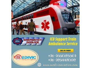 Topmost Medivic Train Ambulance in Jamshedpur with Expert Medical Crew
