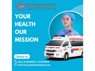 Panchmukhi Road Ambulance Services in Dwarka, Delhi with Stabilization tool