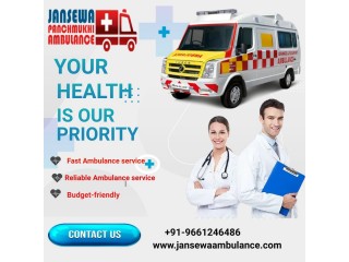 Life Saver Ambulance in Samastipur by Jansewa Panchmukhi
