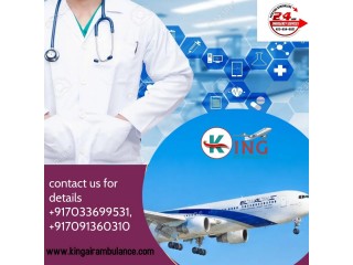 Hire Air Ambulance in Dibrugarh by King with Emergency Condition