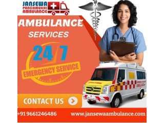 Delivering Best Ground Ambulance in Hazaribagh by Jansewa Panchmukhi