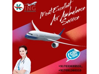 Gain Air Ambulance in Silchar by King with a Highly Skilled Team
