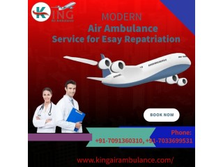 Get Air Ambulance in Siliguri by King with Efficient Team