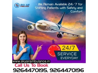 Acquire Latest ICU Setup Air Ambulance in Patna from Sky with Proper Medical Aids