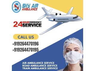 24 Hours Use Air Ambulance from Patna to Delhi by Sky with Advanced Tools