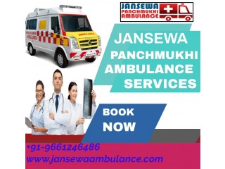 Advanced Medical Gadgets Ambulance in Bihta by Jansewa Panchmukhi