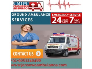 ICU and Life-Saving Facilities Ambulance Service in Gandhi Maidan by Jansewa Panchmukhi