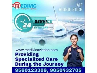 Gain Medivic Air Ambulance Services in Ranchi with Trained Medical Team