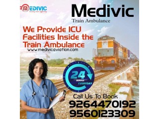 Hire Cost-Effective ICU Train Ambulance Services in Delhi by Medivic