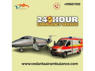 Choose the Peerless Charter Air Ambulance Services in Kolkata from Vedanta at a Genuine Cost