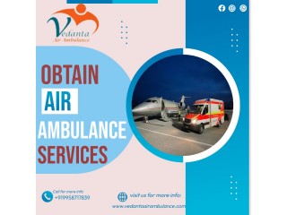 Get the Modern Rescue Air Ambulance Services in Patna from Vedanta with Proper Medical Aids