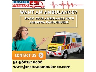 Affordable Patient Transport Ambulance Service in Hazaribagh by Jansewa Panchmukhi