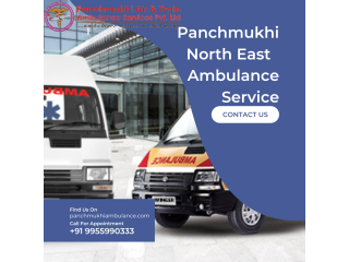 Safe and secure Ambulance Service in Sabroom by Panchmukhi North East